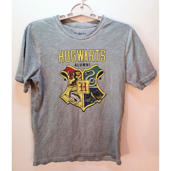 Wizarding World Other - Harry Potter Hogwarts Alumni Boy's T-Shirt, Size 18 XL, Gray